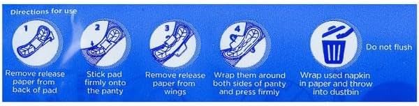 Stayfree Secure Cottony Regular Pads: 18 pcs