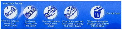 Stayfree Secure Cottony Regular Pads: 18 pcs