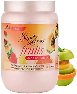 Fruit Facial Massage Cream with Orange & Papaya Extract| Paraben Free, Cruelty Free & Vega