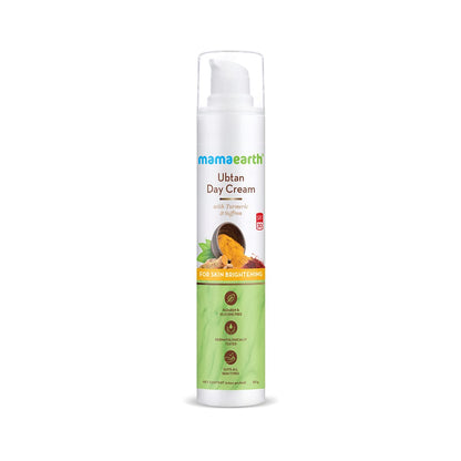 Mamaearth Ubtan Day Cream with SPF 30, with Turmeric & Saffron 50 g