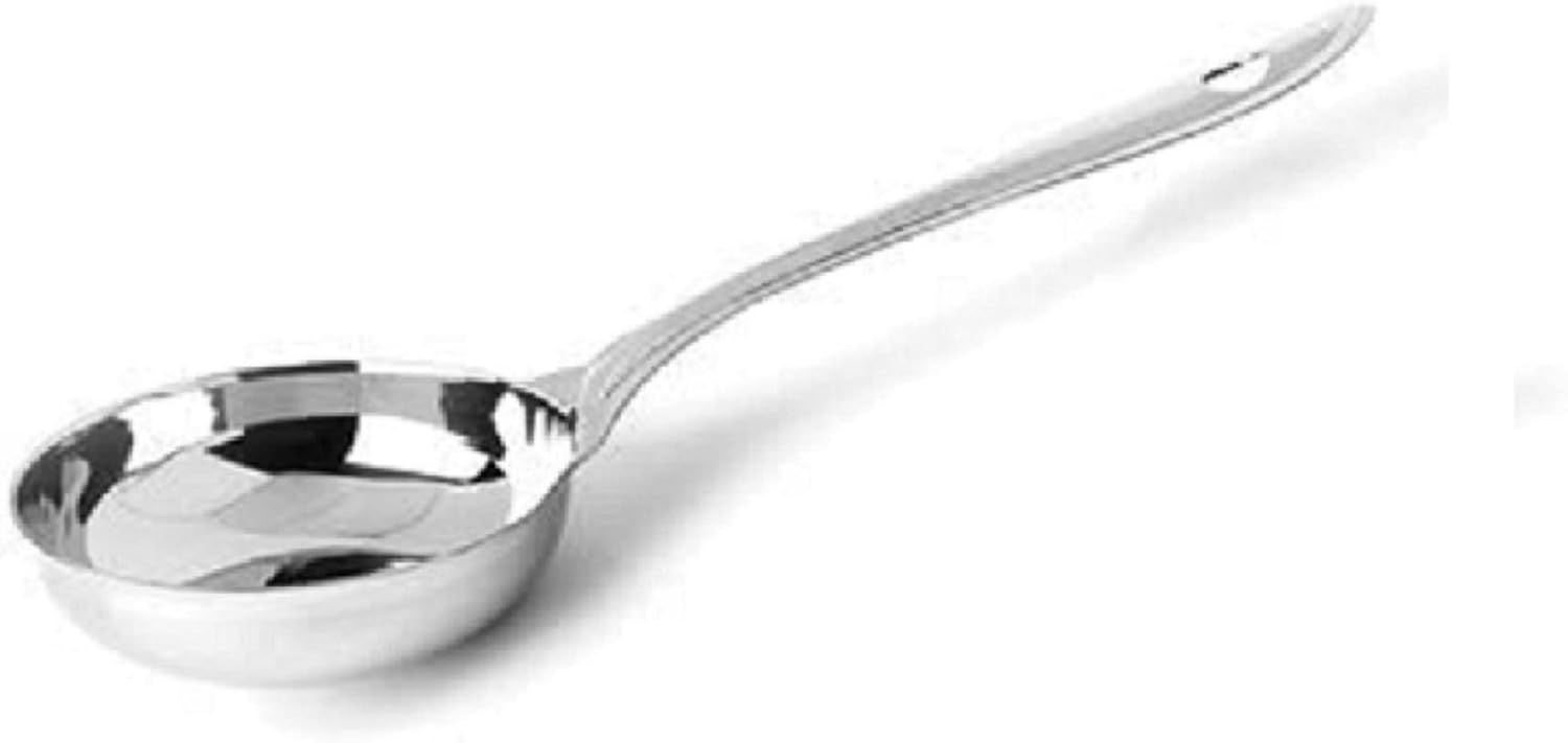iKonbi Round Stainless Steel Dosa Batter Spatula/Dosa Ladle Spoon/Dosa laddle spoodle-