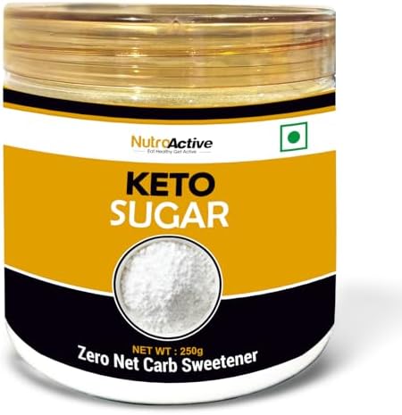 NutroActive Keto Sugar Zero Carb Sweetener- 250g