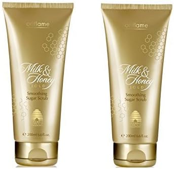 Oriflame Milk And Honey Smoothing Sugar Scrub ( Pack Of 2)