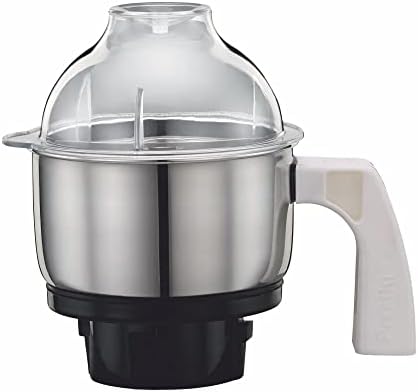 Preethi MGA 504 MGA-504 Stainless Steel Genie Jar, 0.5-Liter, Silver