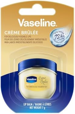 Vaseline Lip Therapy LipBalm Mini, Creme Brulee, 0.25 oz