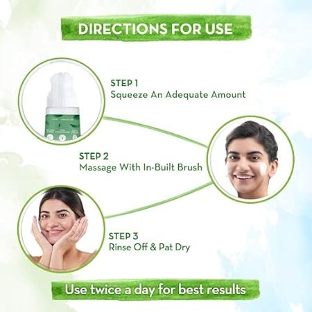 Mamaearth Green Tea Face Wash: Green Tea & Collagen, 100 ml