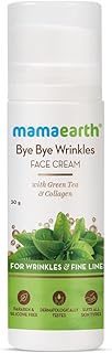 Mamaearth Bye Bye Face Cream for Women: Green Tea & Collagen, 30