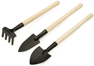 iKonbi Garden Tool Set for Home Gardening Weeder, Cultivator and Garden Fork Multicolour