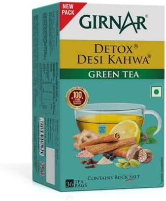 GIRNAR Detox Green Tea Desi Kawa
