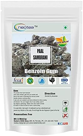 Astha Neotea Pure Gum Benzoin | Benzoin Resin | Paal Sambrani, 100gm