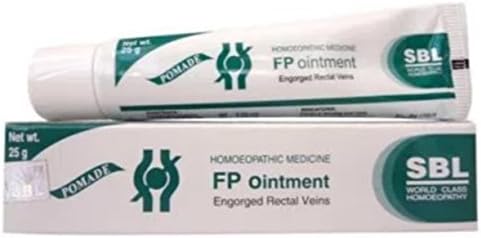 SBL FP OINTMENT hOMEOPATHIC CREAM FOR ANTI HAEMORRHOIDS 25 GRAMS X 1 TUBE