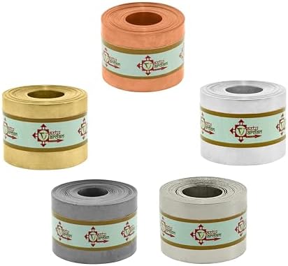 Vastu Strip | 1 Inch | All 5 Metal | Brass, Copper, Iron, Stainless Steel, Aluminium | Length-8 Feet Approx, Width -25MM | Vastu Strip |