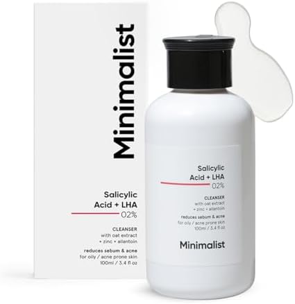 Minimalist 2% Salicylic Acid FaceCleanser for Oily, Acne Prone Skin | Anti Acne FaceWash W