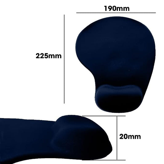 iKonbi Mouse Pad, Ergonomic and Gaming Mouse Pad with Comfortable Gel Wrist Rest Support