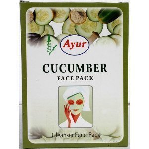 Ayur Cucumber Face Pack: Cleanser,