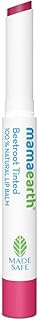 Mamaearth Beetroot Tinted 100% Natural LipBalm with Beetroot & Beeswax - 2 g | | 12 Hr Moi