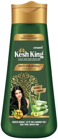 Kesh King Anti Hairfall Shampoo | with 21 Ayurvedic Herbs & Aloe Vera | Provides Healthy N
