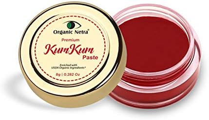 Organic Netra Sindoor/Kumkum Paste Waterproof Long Lasting, Smudge Proof Sindoor Pure and