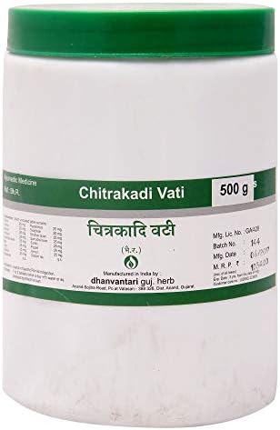 Dhanvantari Chitrakadi Vati- 500 Grams
