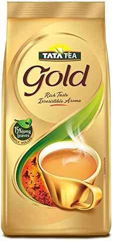 Tata Tea Gold, Black Tea, Pouch, 500g
