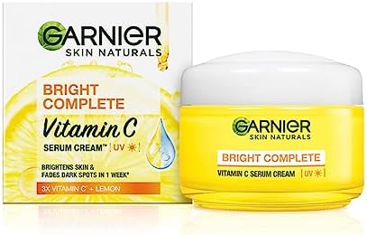 Garnier Light Complete Fairness Serum Cream, 45g with UV Protected