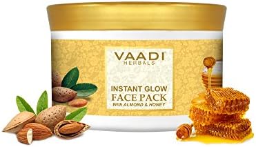 Almond and Honey FacePack - Herbal FacePack - ALL Natural - Sulfate Free - Suitable for All Skin Types - Value