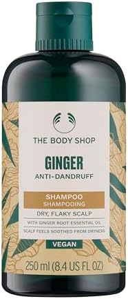 The Body Shop Ginger Scalp Care Shampoo For Dry, Flaky Scalp With Vegan Silk Protein 250ml