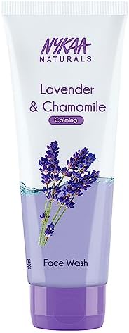 Nykaa Naturals FaceWash - Lavender and Chamomile For Women 3.38 oz Cleanser