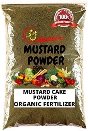 Extra Power Mustard Cake Powder Organic Fertilizer for Home Garden,Manure for Plants 1kg