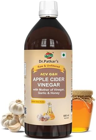 Dr. Patkar's Apple Cider Vinegar with Garlic and Honey 500 ml