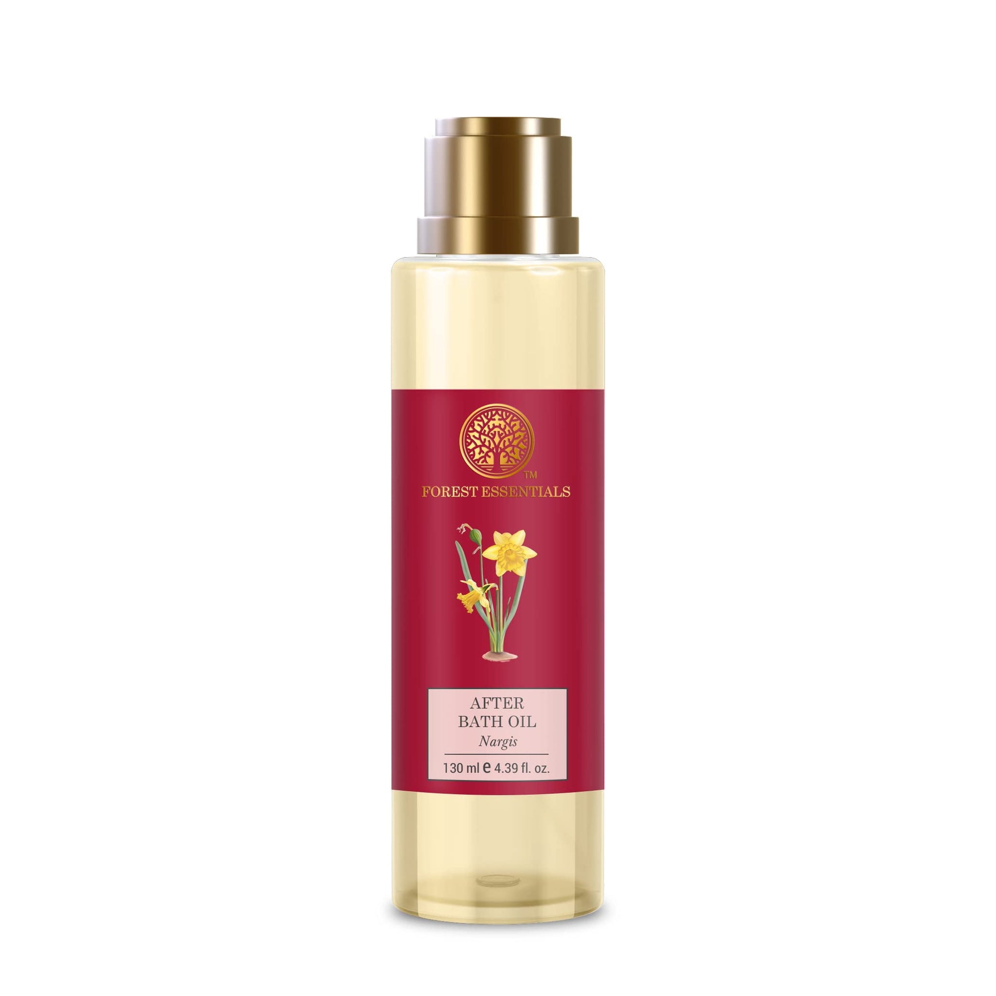Forest Essentials After Bath Oil Nargis | Ayurvedic Moisturizing & Nourishing Shower Oil F