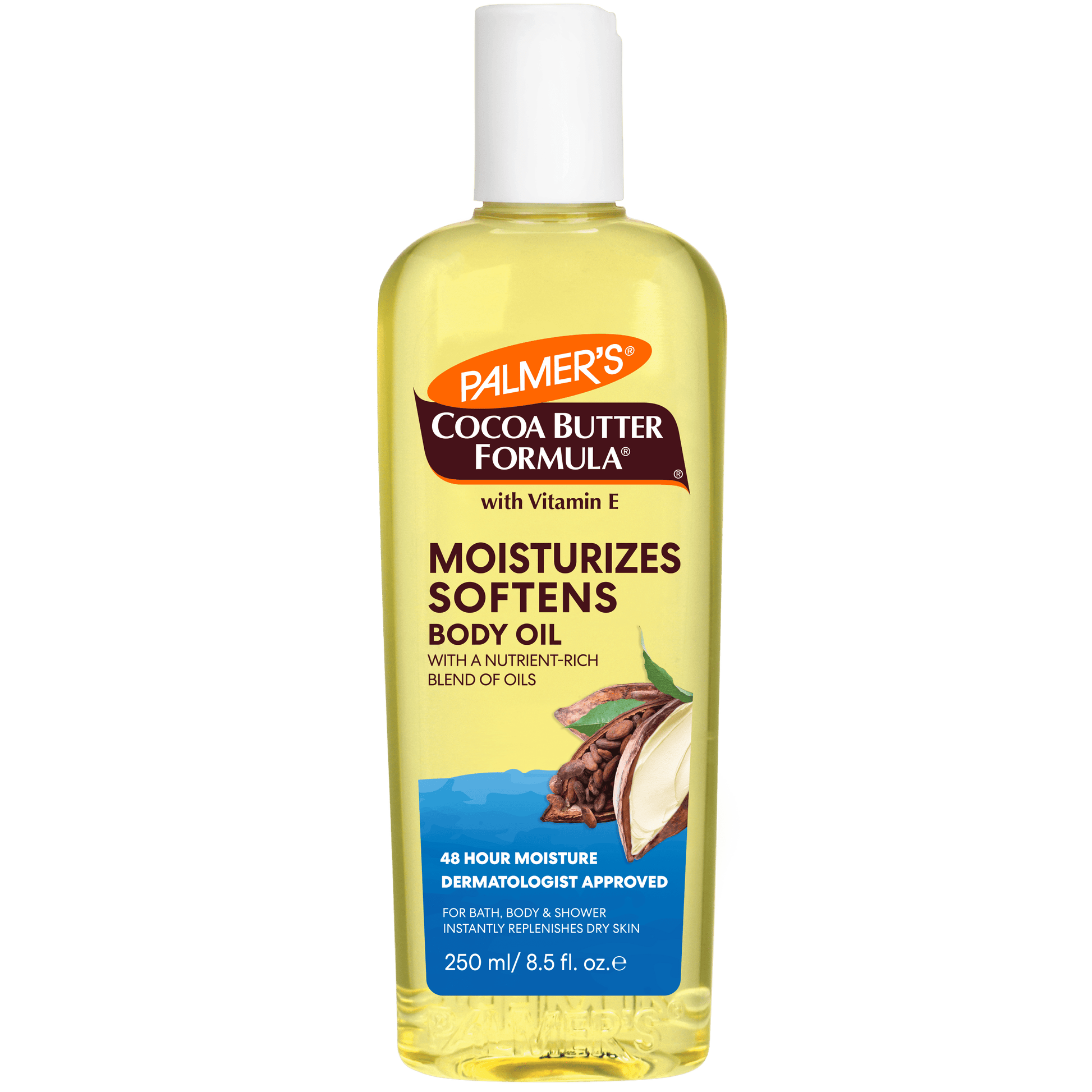 Palmer's Cocoa Butter Formula BodyOil with Vitamin E: Instant Hydration and Radiant Glow,