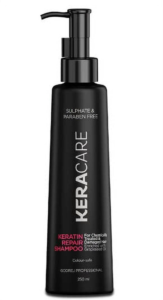 Godrej Professional Keracare Repair Shampoo Enriched With Grapesseed Oil, 250ml