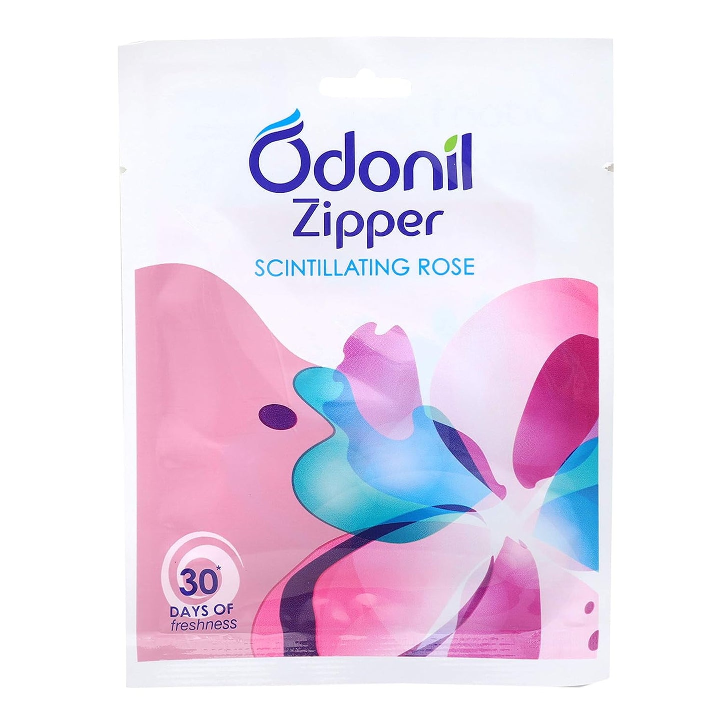 Odonil Bathroom Air Freshener Zipper (Scintillating Rose) - 10g