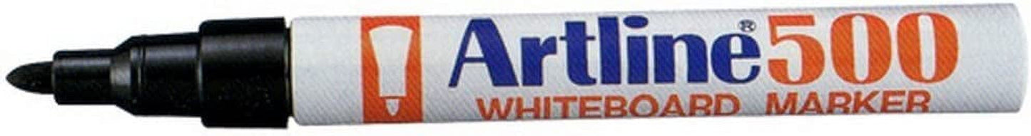 Artline 500 Whiteboard Marker - Black,