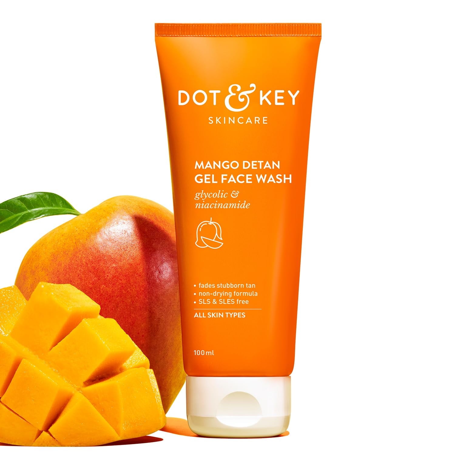 Dot & Key Mango Detan Gel FaceWash 100ml