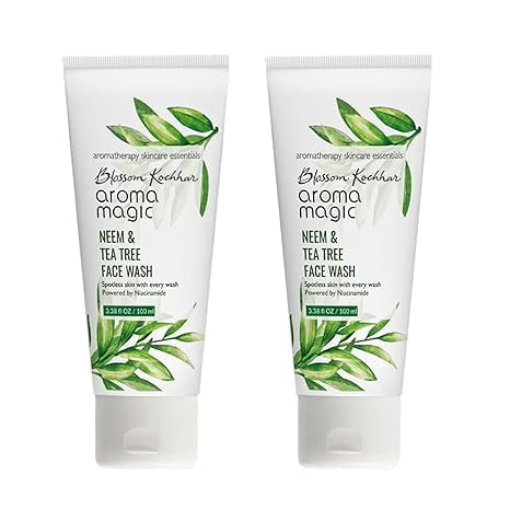 Aroma Magic Neem and Tea Tree FaceWash 100 ml (Pack of 2)