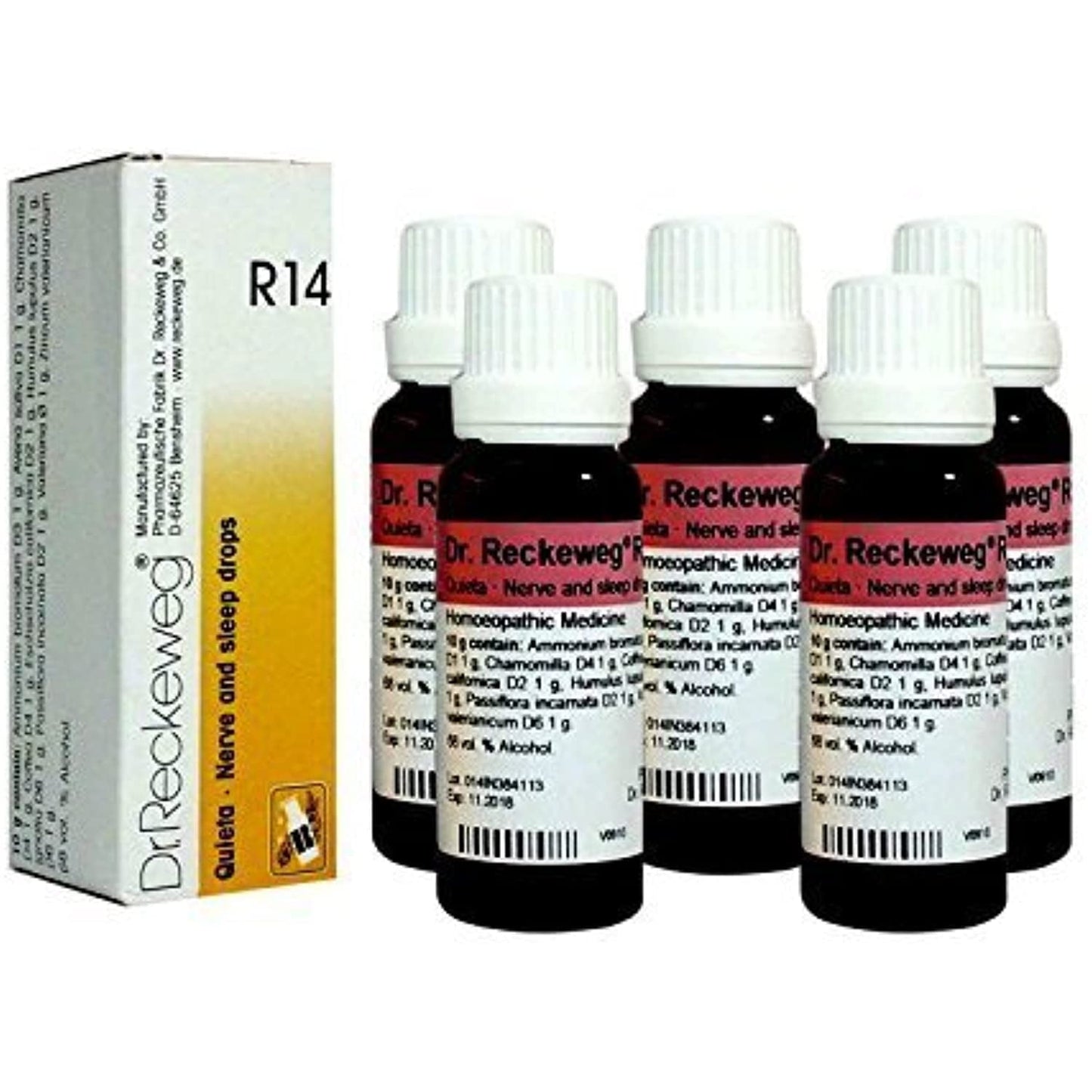 Dr.Reckeweg R14 Nerve And Sleep Drops Pack Of 5
