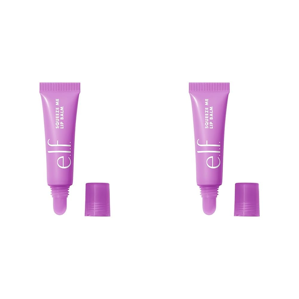 Pack of 2 - e.l.f. Squeeze Me Grape LipBalm 0.21 oz