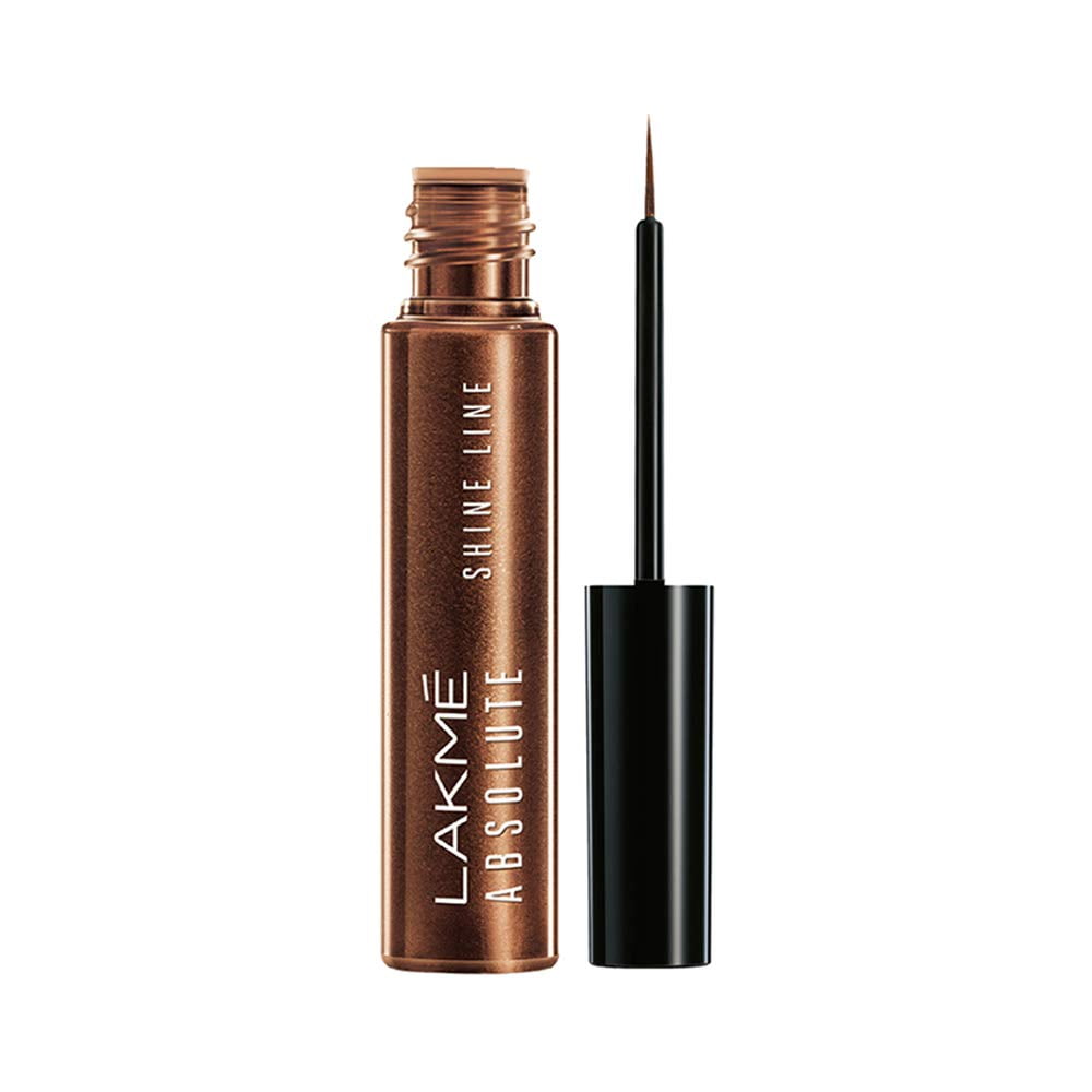 Lakme Absolute Shine Line Eye Liner Shimmer Bronze Shade - 4.5 ml