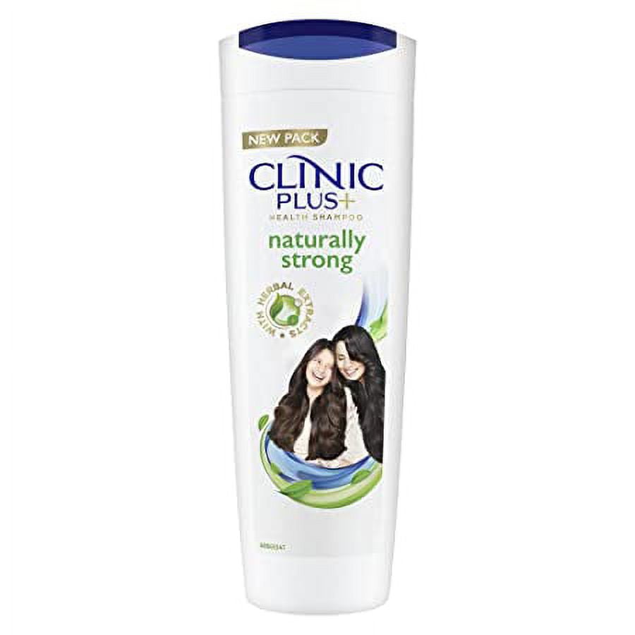 Clinic Plus + Naturally Strong Health Shampoo with Herbal Extracts - 340ml
