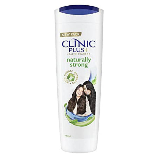 Clinic Plus + Naturally Strong Health Shampoo with Herbal Extracts - 340ml