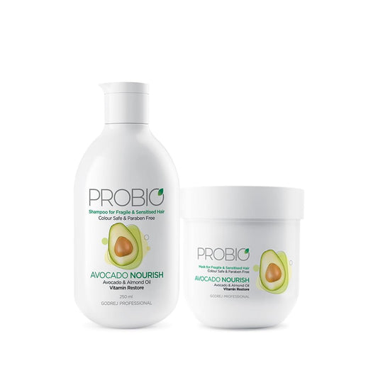 Godrej Professional Probio Avocado Nourish Duo (250Ml, 200G)