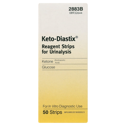 Keto-Diastix Reagent Strips for Urinalysis (50 Strips )