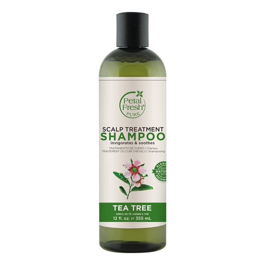 Petal Fresh Pure Scalp Treatment Tea Tree Shampoo 355 ml For Itchy & Dry Scalp, Anti Dandr