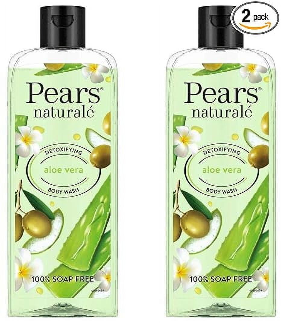 Pears Naturale Detoxifying Aloe Vera BodyWash 250 ml, (Pack of 2)