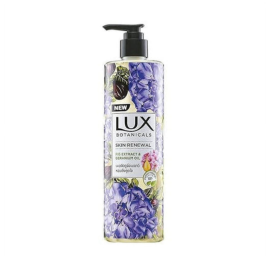 Lux Botanicals Skin Renewal BodyWash with Geranium Oil & Fig Extract for Women, 450ml