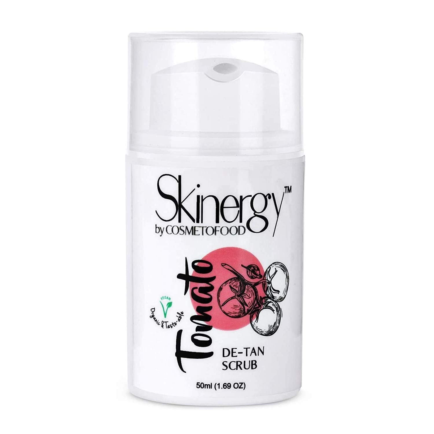 Cosmetofood Skinergy Tomato De-Tan Face Scrub, 50ml