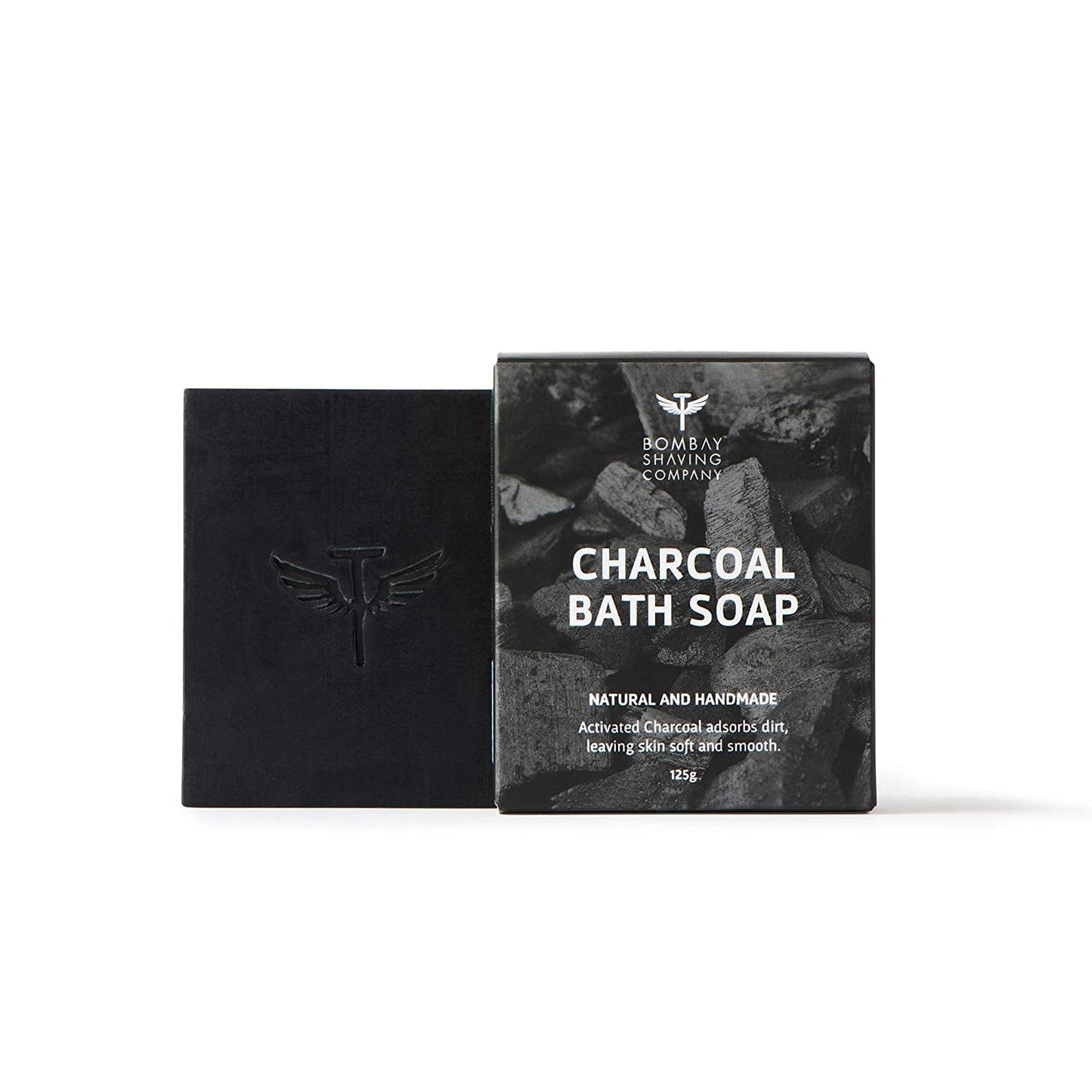 Bombay Shaving Company Deep Cleansing Charcoal Bath Soap, 125 g