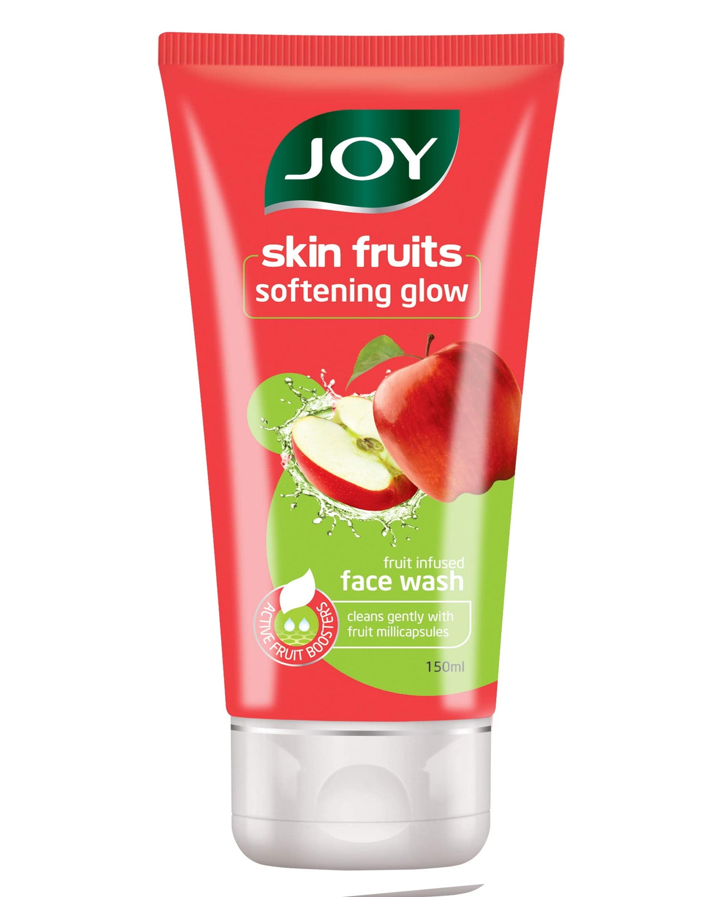 Joy Skin Fruits Softening Glow Apple FaceWash, Nourishes And Moisturises Skin, All Skin Ty